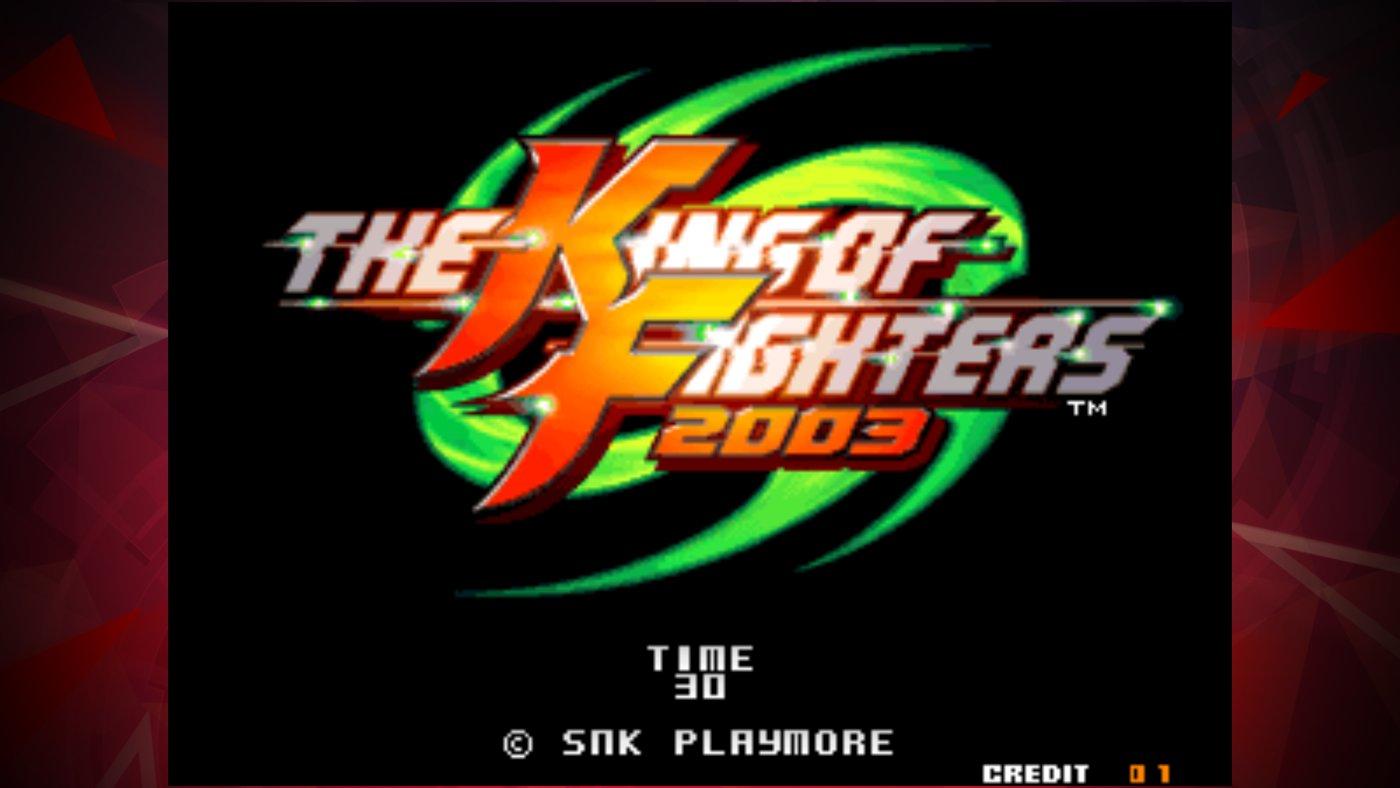 ACA NEOGEO THE KING OF FIGHTERS 2003 for Nintendo Switch