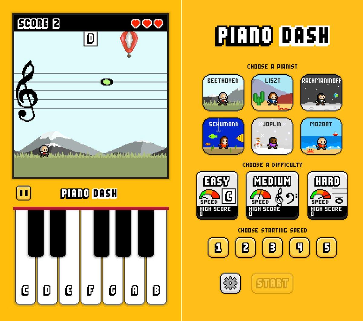 piano dash capture jeu ipa iphone