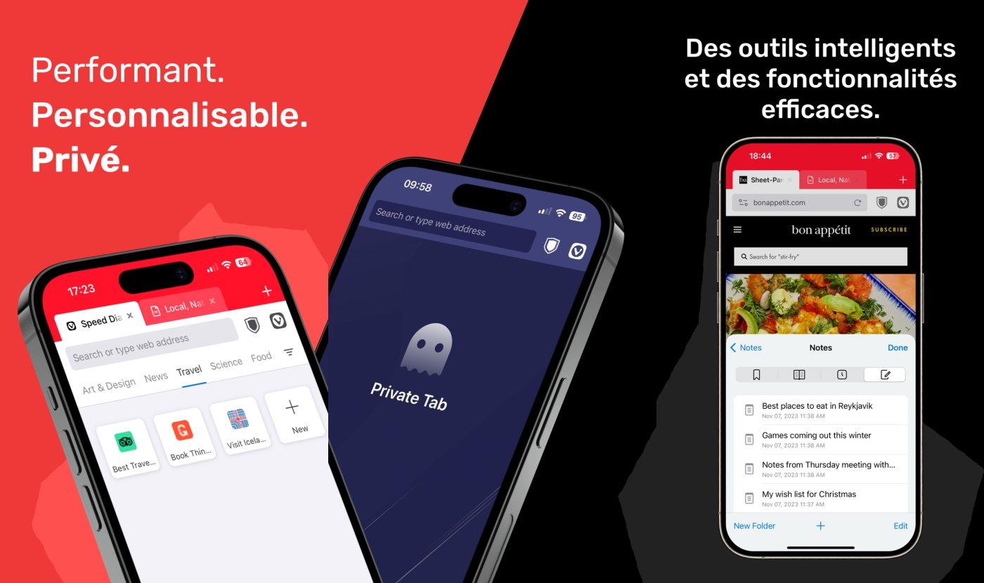 vivaldi navigateur performant capture app ipa iphone ipad