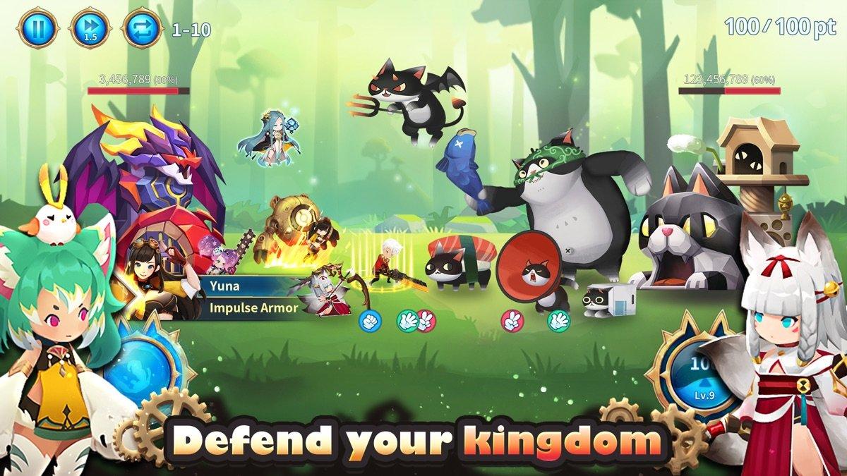 giant monster war capture jeu ipa iphone ipad