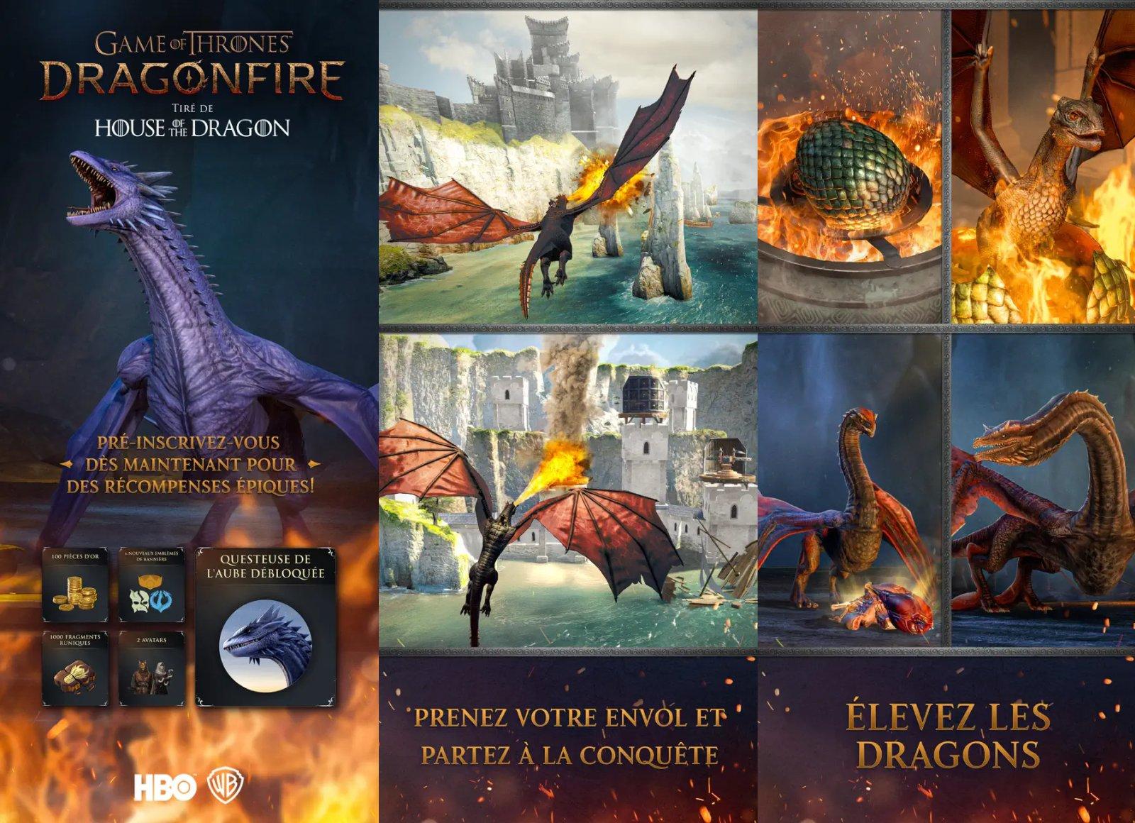 game of thrones dragonfire capture jeu ipa iphone