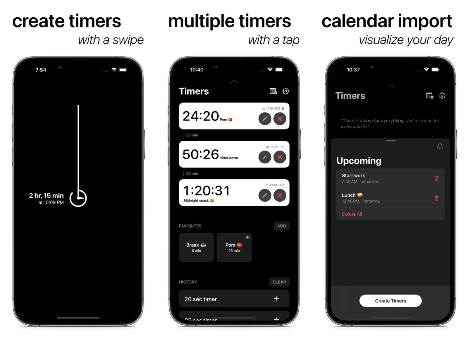 re timer capture app ipa iphone