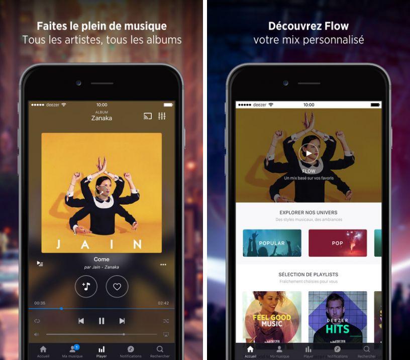 Перенести музыку из apple music в deezer