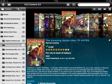 clz-comics-comic-database-ipad clz-comics-comic-database-ipad