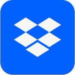 dropbox drive stockage cloud icon