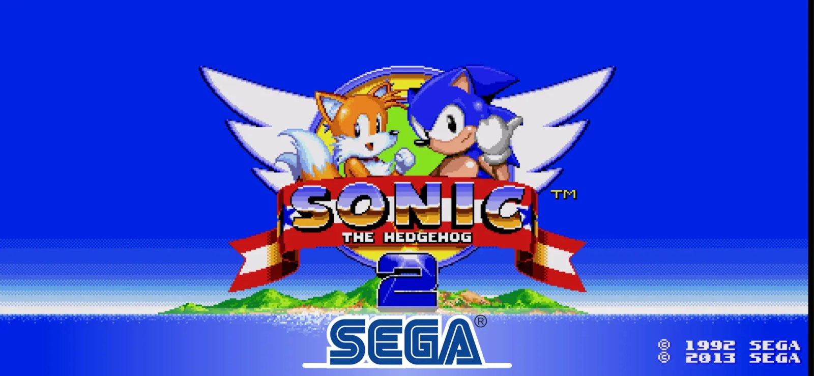 sonic the hedgehog 2 TM classi capture jeu ipa iphone ipad