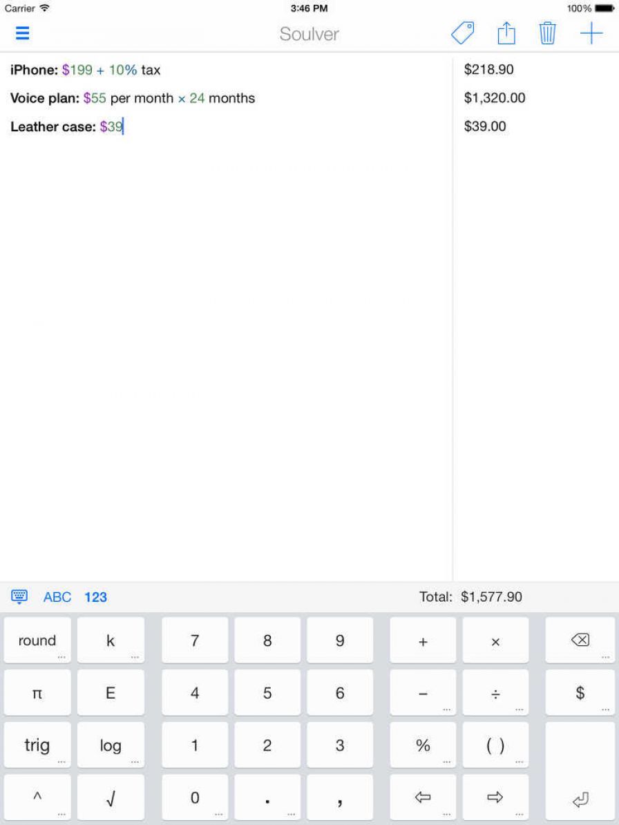 soulver-notepad-calculator ipa soulver-notepad-calculator ipa