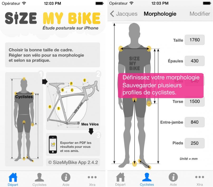 sizemybike ipa