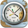 horloge mondiale the world clock icon