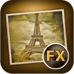 vintage scene icon