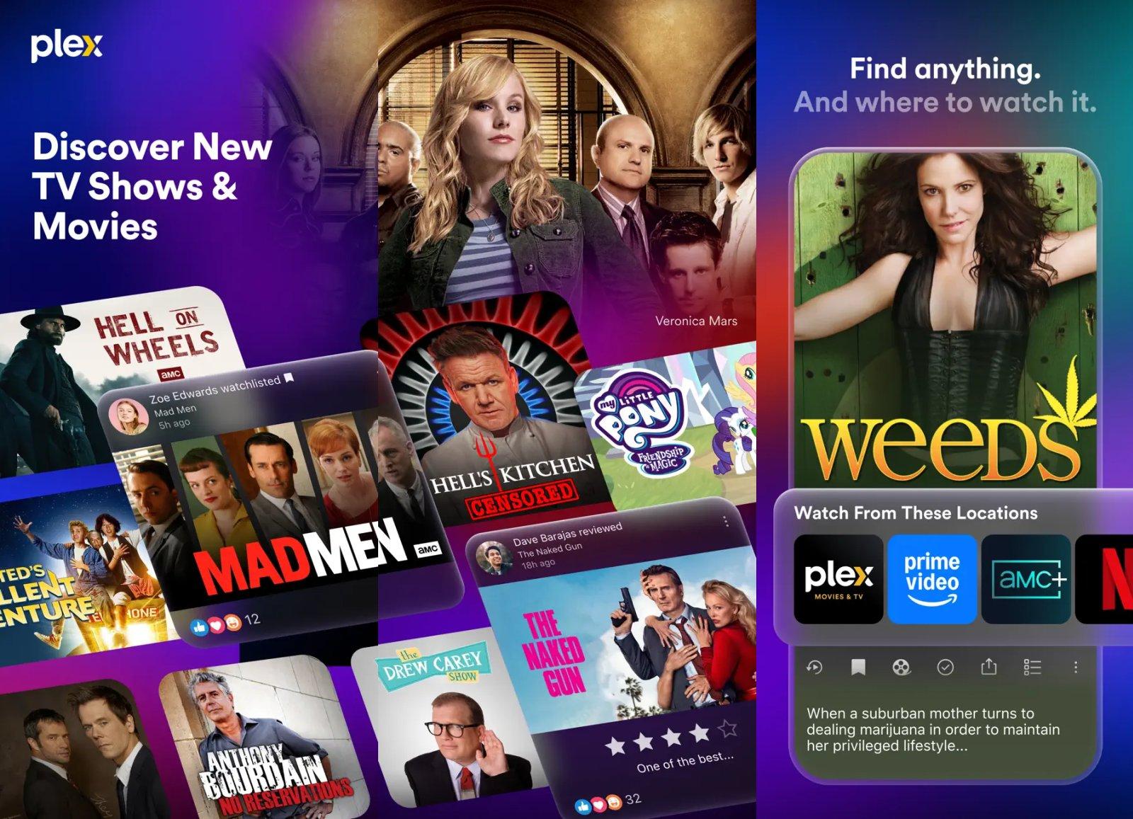 plex films tv musique capture app ipa iphone