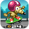 rat on a skateboard icon
