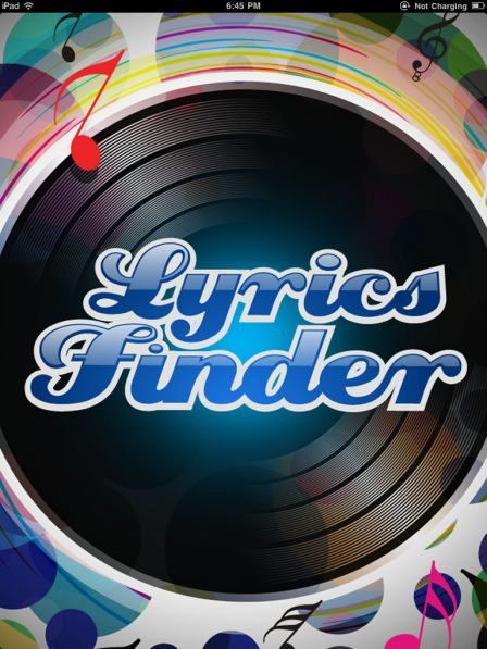 lyrics-finder-ipad lyrics-finder-ipad