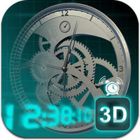 3d-cyber-clock-ipad