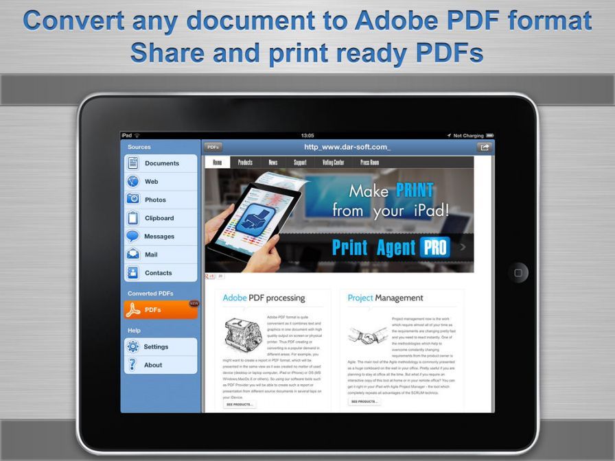 pdf printer for ipad
