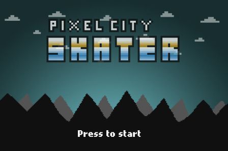 pixel-city-skater