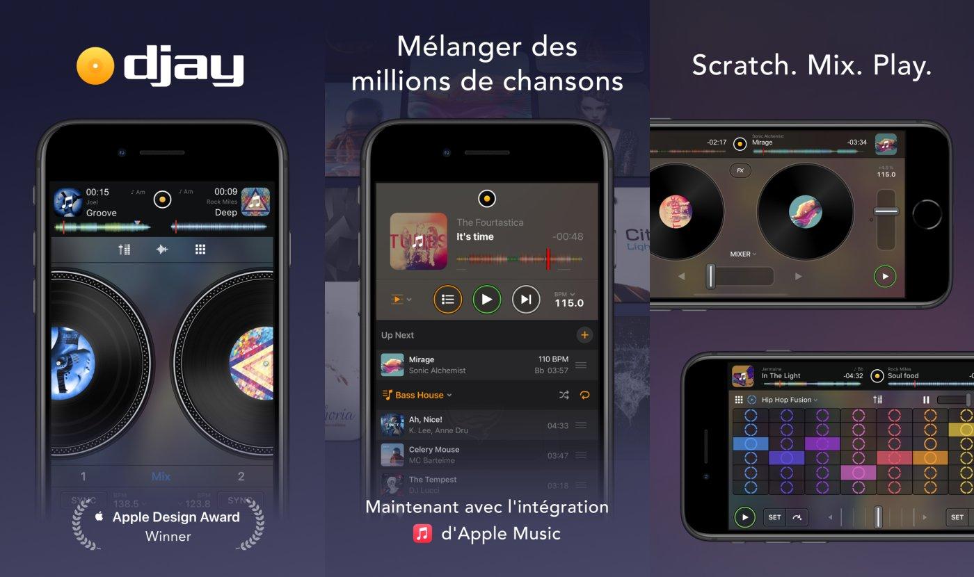 djay dj app ai mixer capture app ipa mac