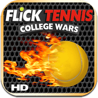 flick tennis college wars hd icon