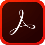 adobe acrobat dc pdf reader icon