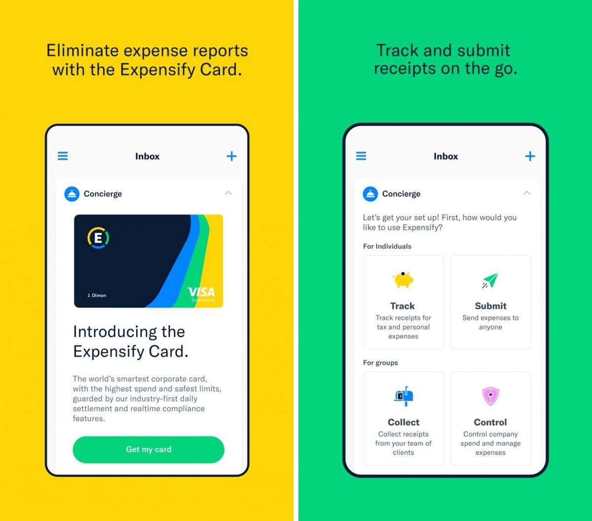 Les nouvelles applications : Expensify, Expand, Priority Star