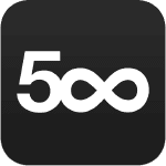 500px discover photos from the icon