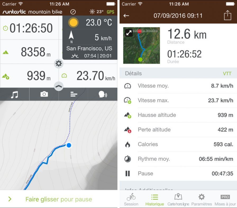 runtastic-mountain-bike ipa iphone
