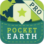 pocket earth pro icone app ipa iphone ipad
