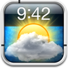 lock screen weather icon