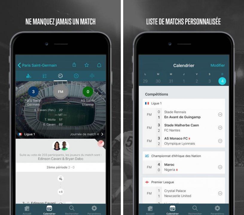 Les meilleures apps iOS pour les fans de foot - iPhone Soft