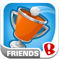 paper toss friends icon