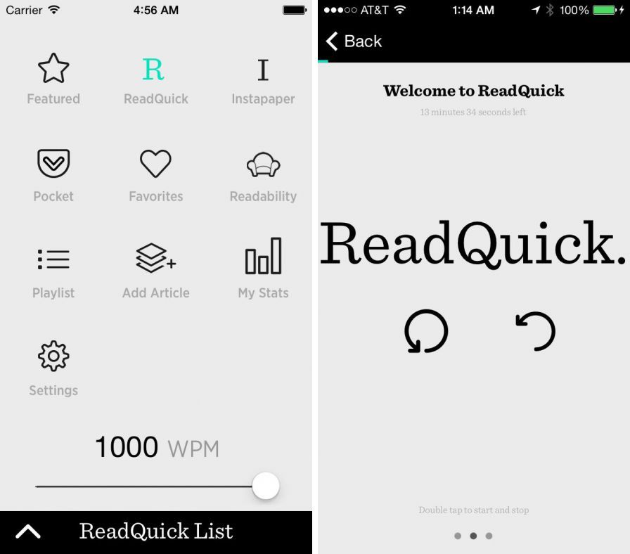 best speed reader app ipad kindle