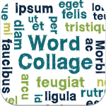 word collage icone app ipa iphone ipad