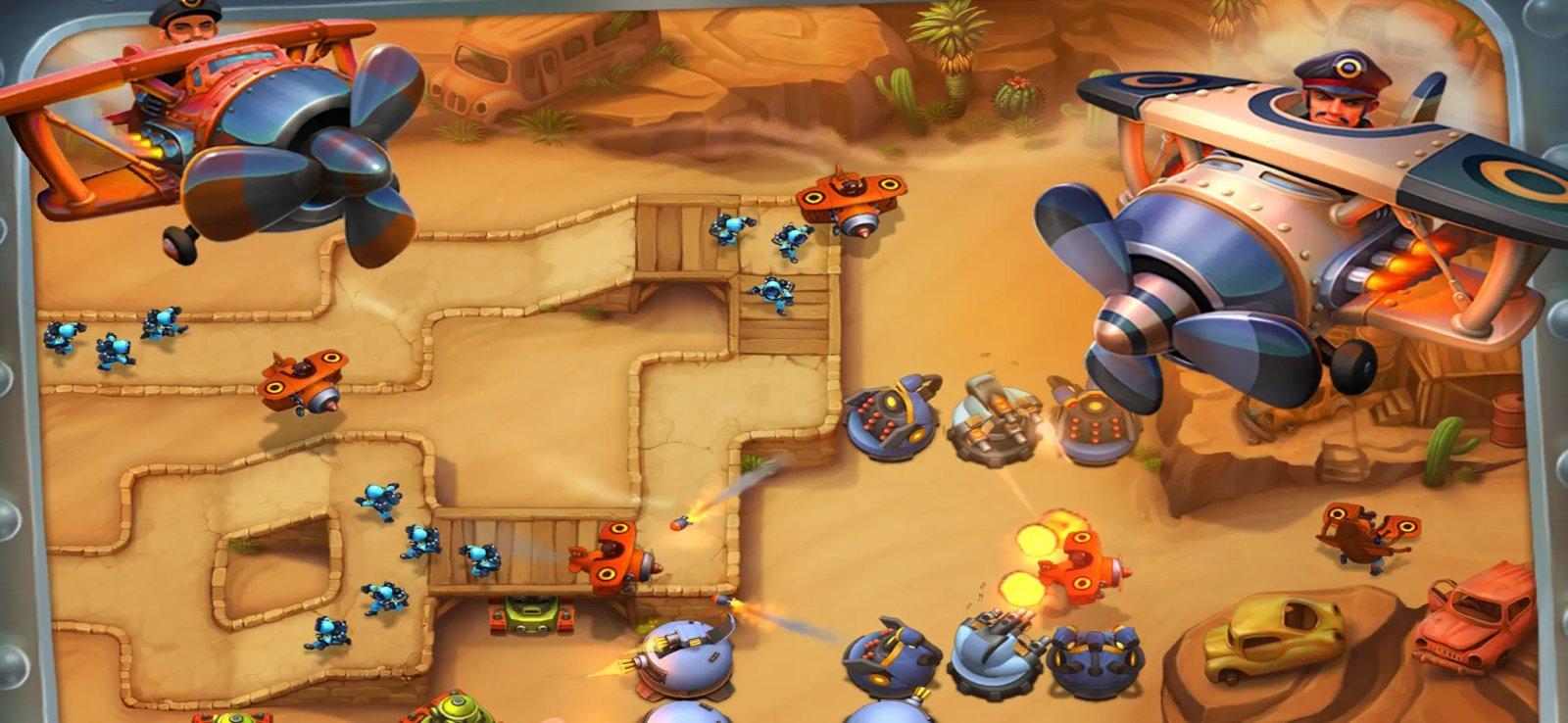Fieldrunners 2 s'adapte à l'iPhone Duo et aux iPad !