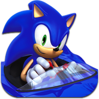 sonic sega all  icon