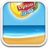 lipton ice tea beachweather icon