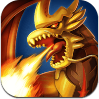 knights dragons dark kingdom icon