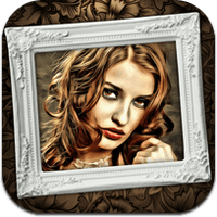 portrait painte icon