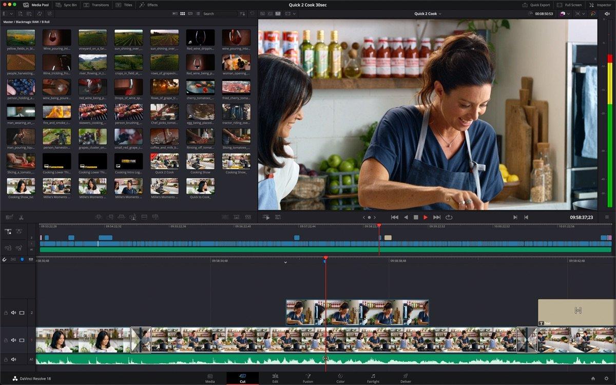 davinci resolve m1