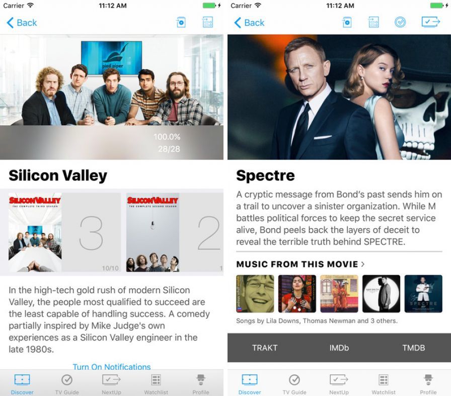 checktrakt ipa ipad iphone