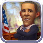 Obama se moque de son smartphone