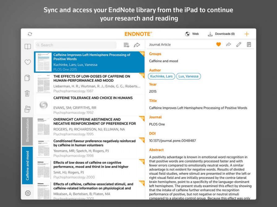 endnote web mobile endnote web mobile