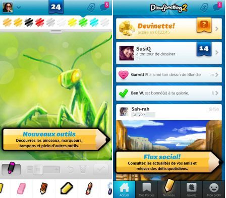 Draw Something 2 est disponible sur l'App Store - iPhone Soft