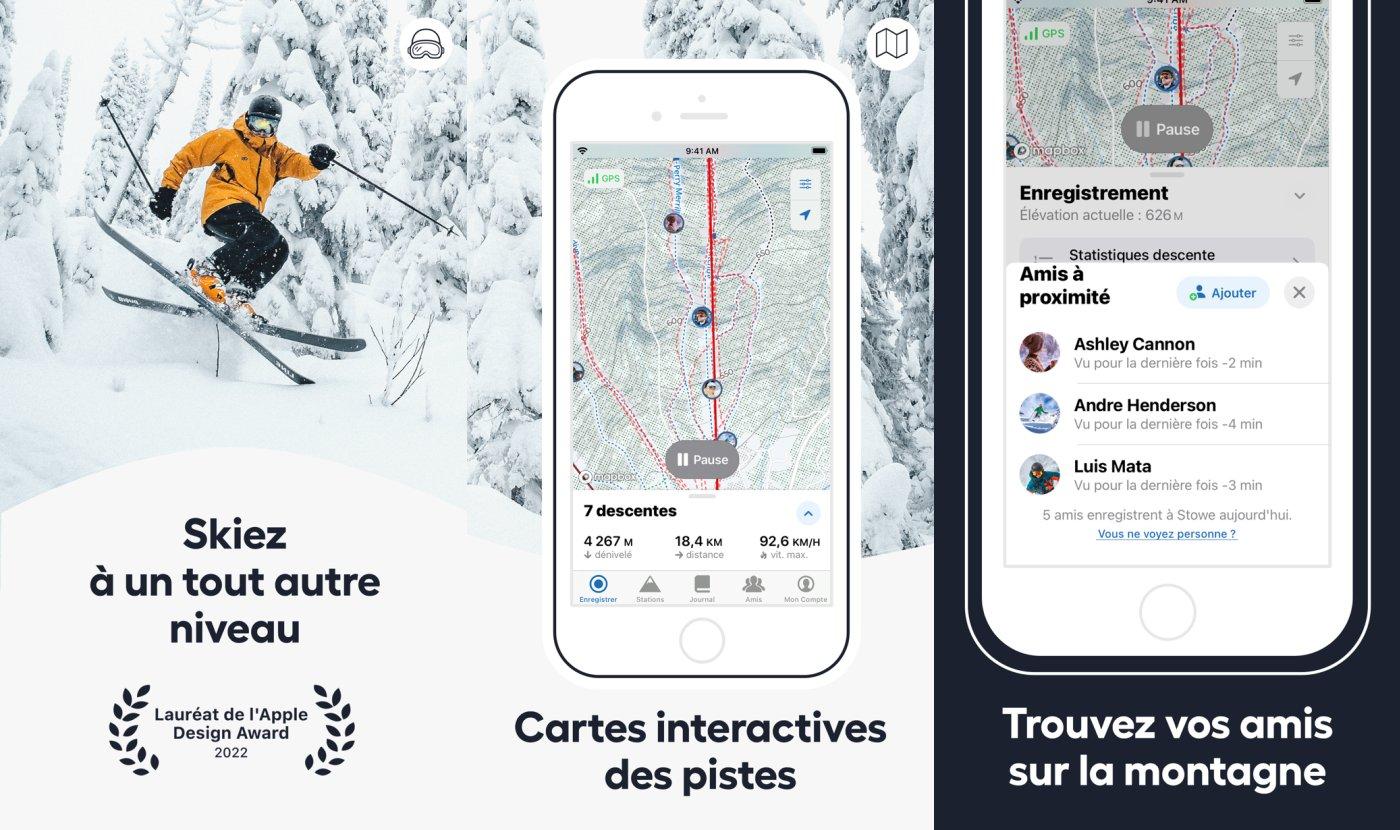 slopes ski snowboard capture app ipa iphone ipad