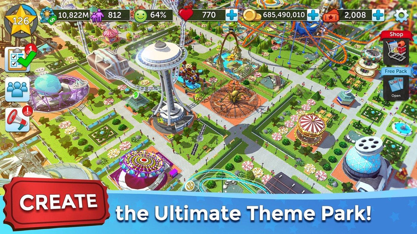 rollercoaster tycoon capture jeu ipa iphone ipad