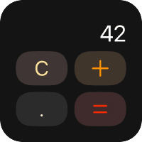widget calculatrice pro icone app ipa iphone ipad