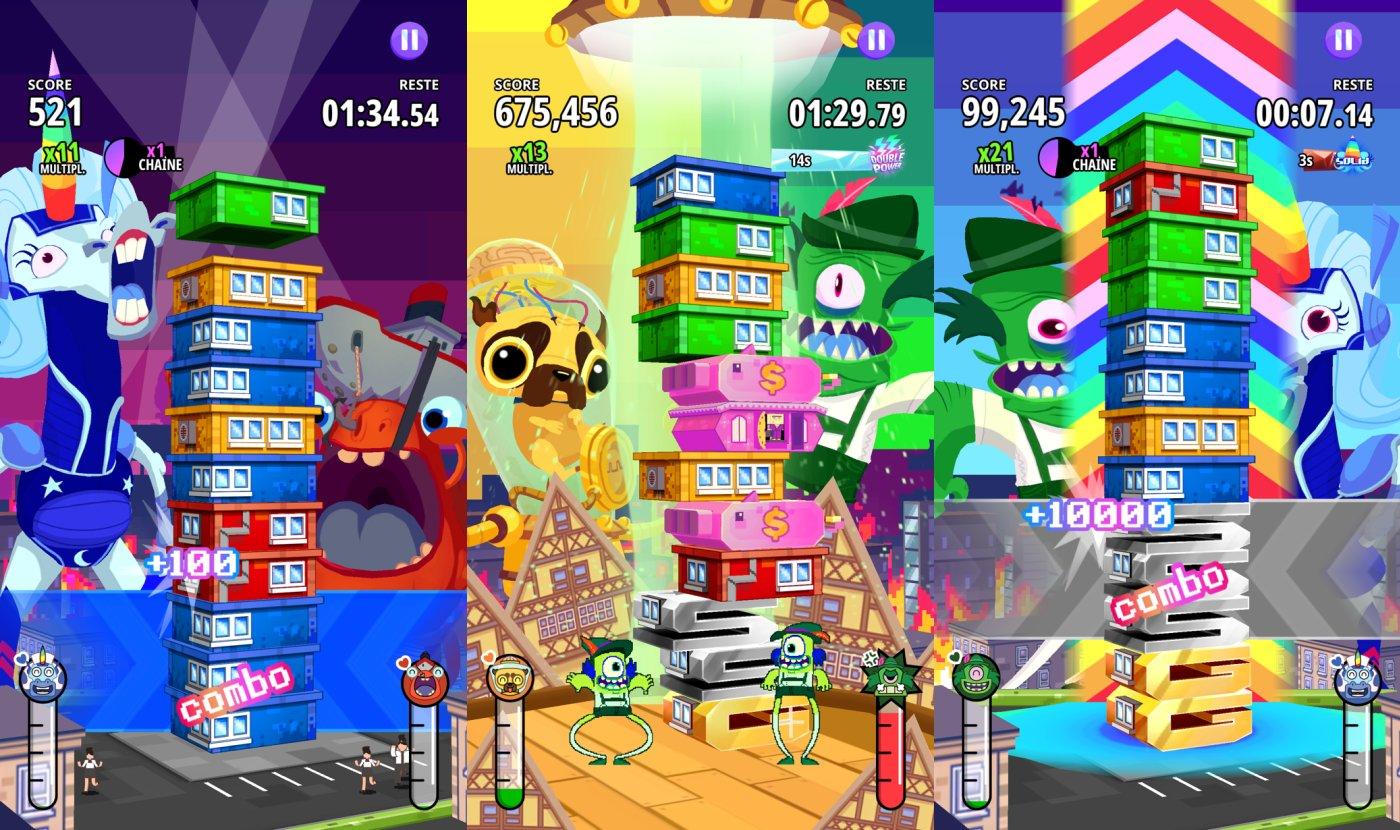 super monsters ate my condo capture jeu ipa iphone ipad