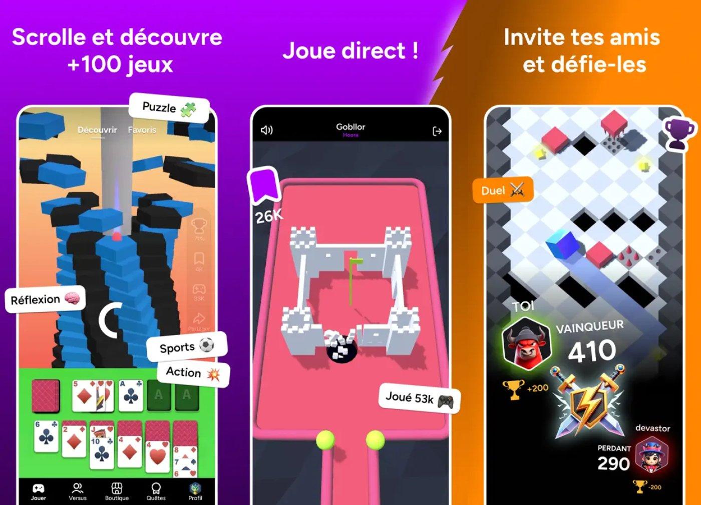 hoora swipe des jeux action capture jeu ipa iphone