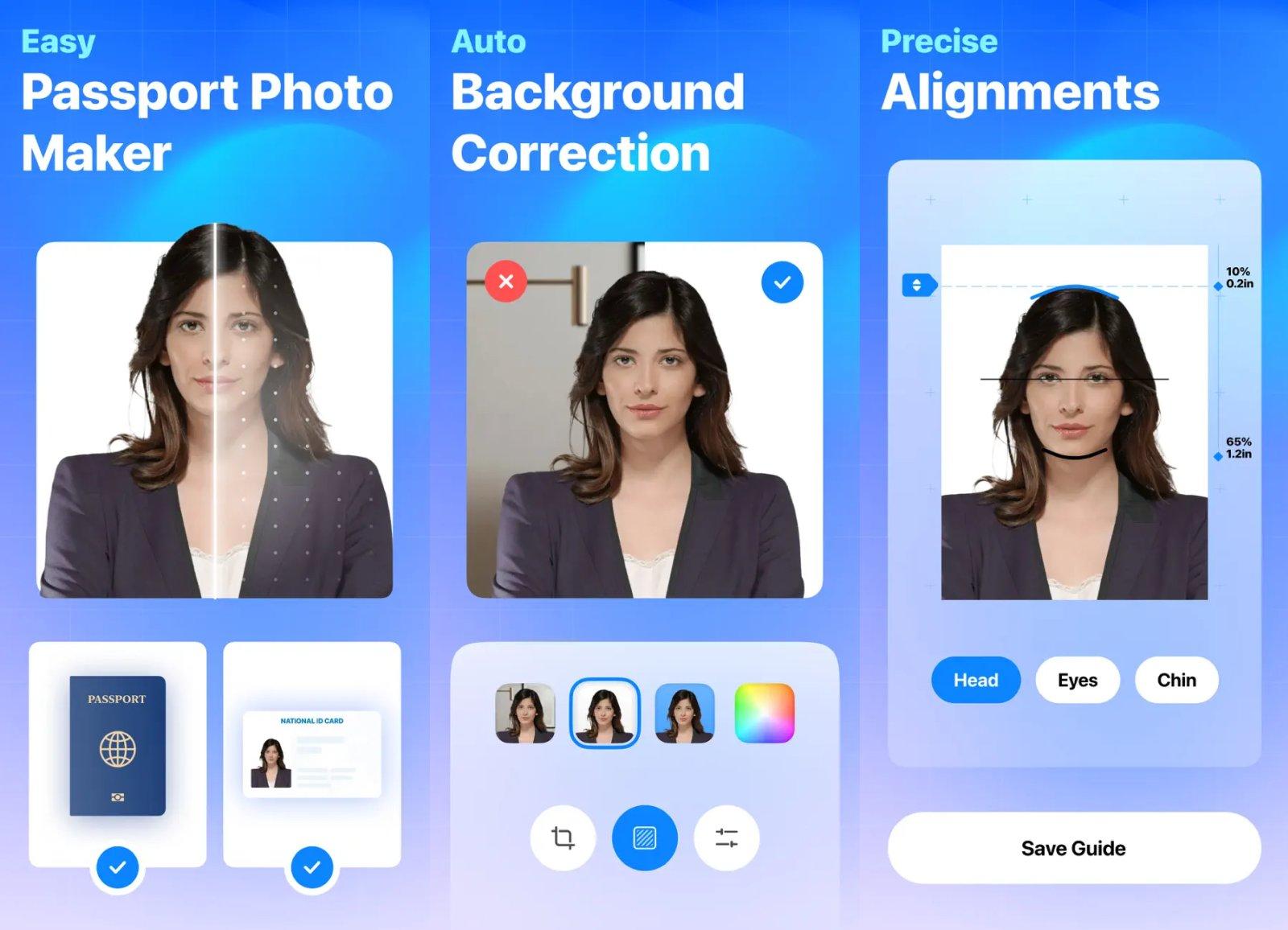 passport photo capture app ipa iphone ipad