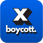 boycott x icon