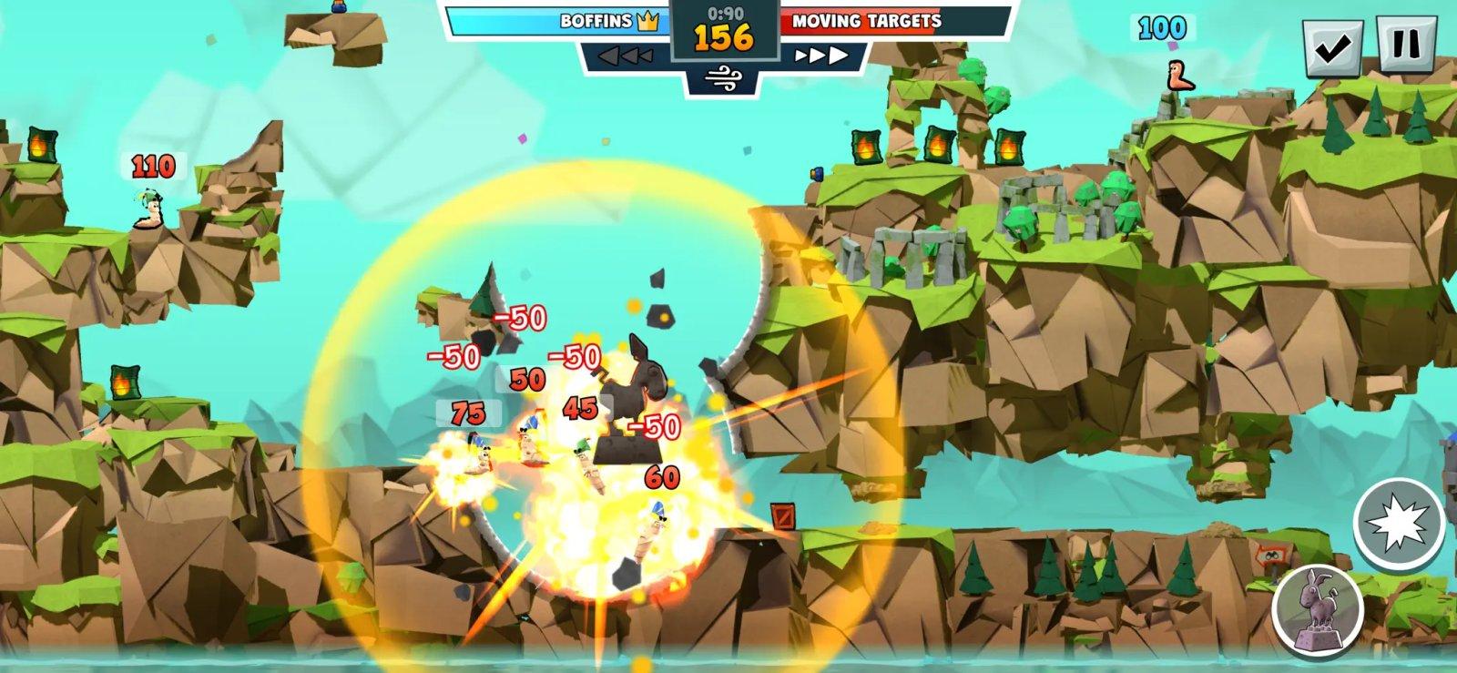 worms across worlds capture jeu ipa iphone